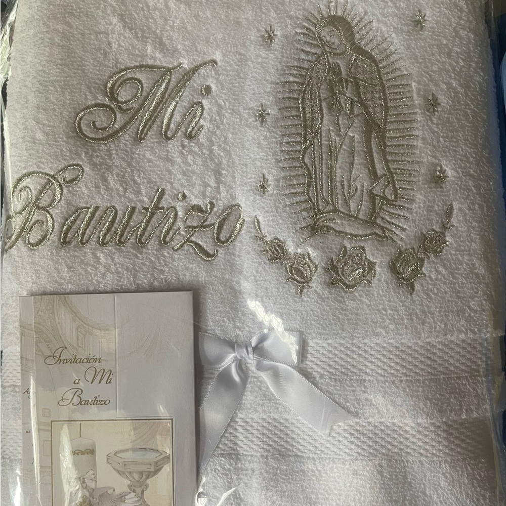 Toallas para bautizo